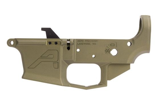 EPC-9 stripped 9mm lower receiver in ODG anodized finish for AR builds